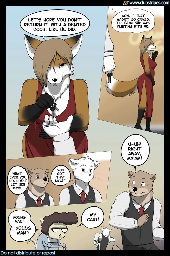 The Valet and the Vixen 1 — page 1