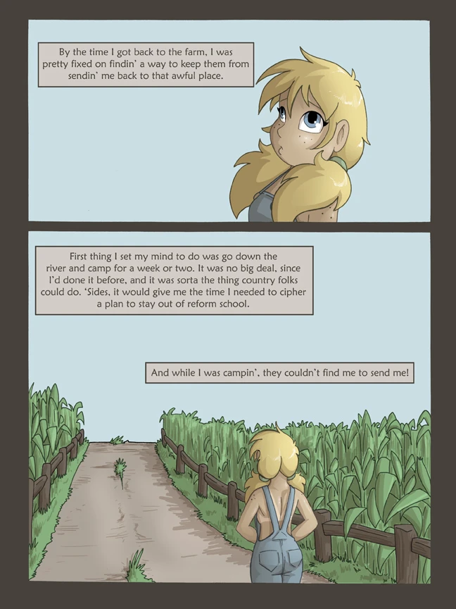 The Adventures of Huckleberry Ann - Chapter 1 — page 12