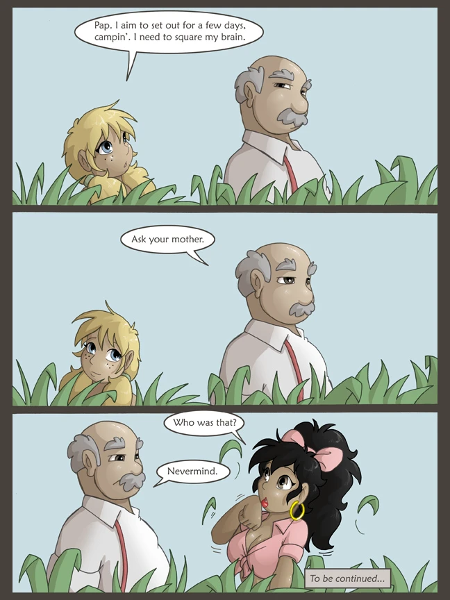 The Adventures of Huckleberry Ann - Chapter 1 — page 13