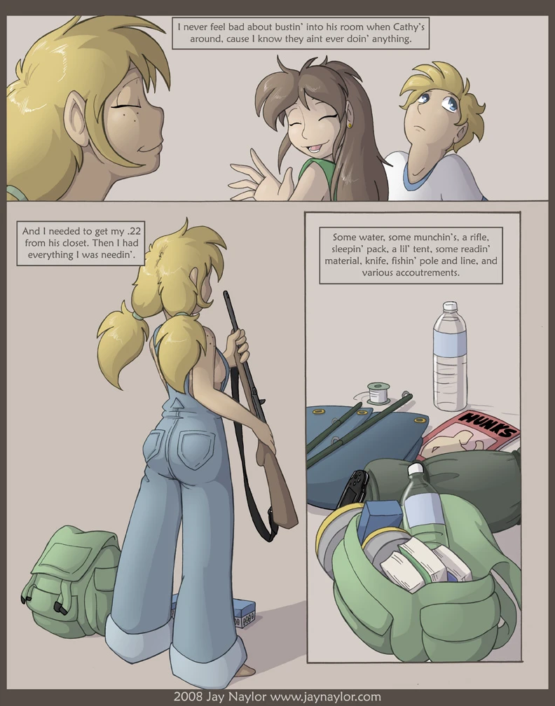 The Adventures of Huckleberry Ann - Chapter 2 — page 7