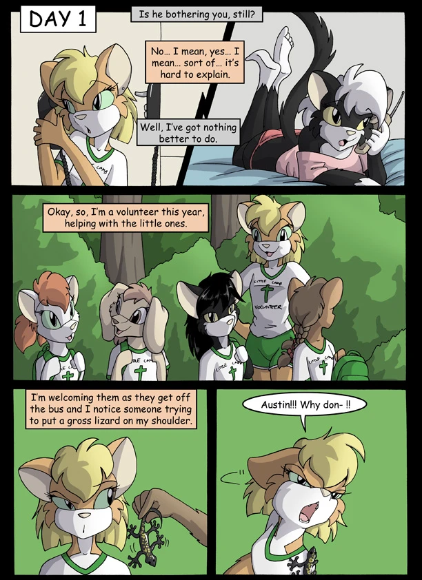Amy's Little Lamb Summer Camp Adventure — page 2