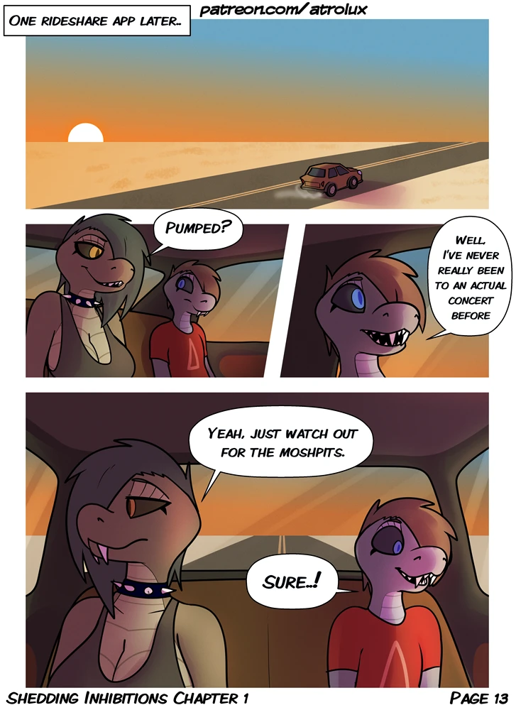 Shedding Inhibitions - Chapter 1: How I Met My Mother — page 14