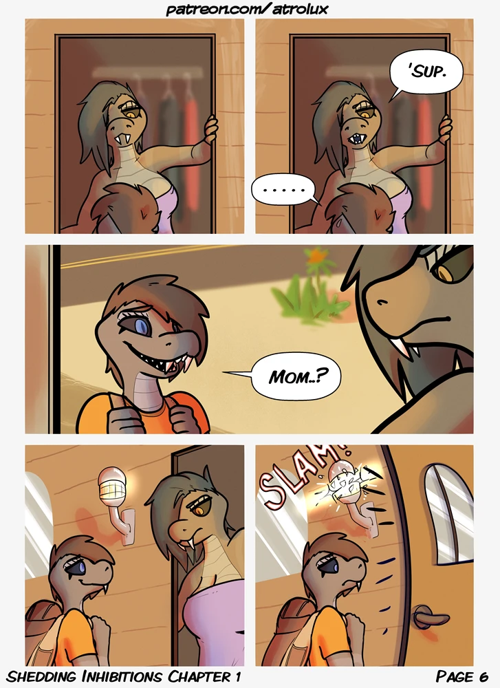 Shedding Inhibitions - Chapter 1: How I Met My Mother — page 7