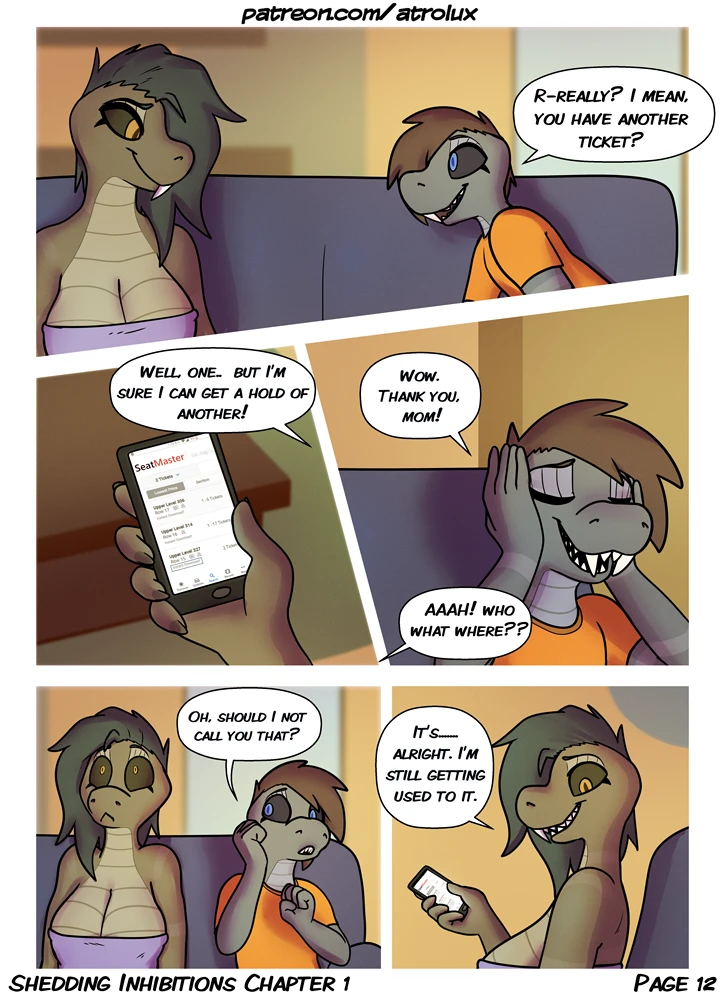 Shedding Inhibitions - Chapter 1: How I Met My Mother — page 13
