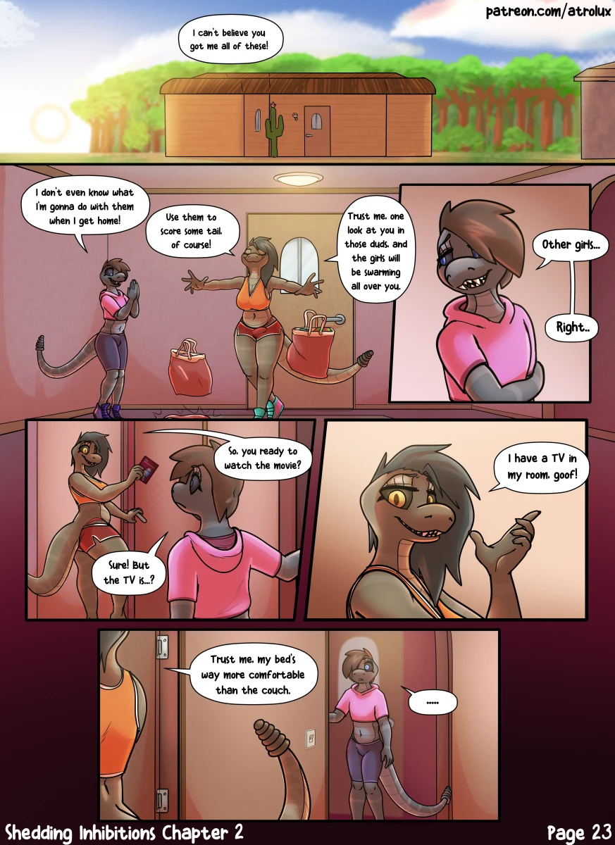 Shedding Inhibitions - Chapter 2: It's Complicated — page 23
