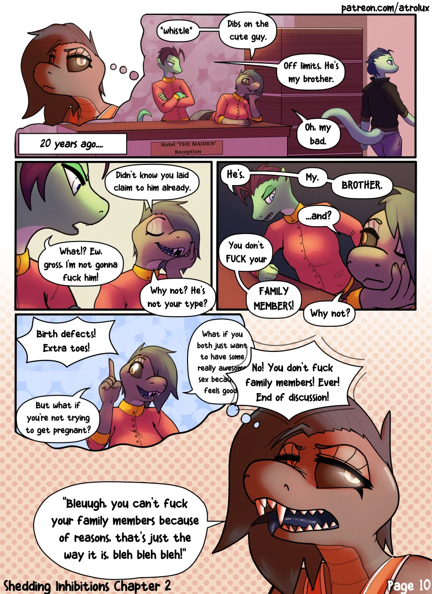 Shedding Inhibitions - Chapter 2: It's Complicated — page 10