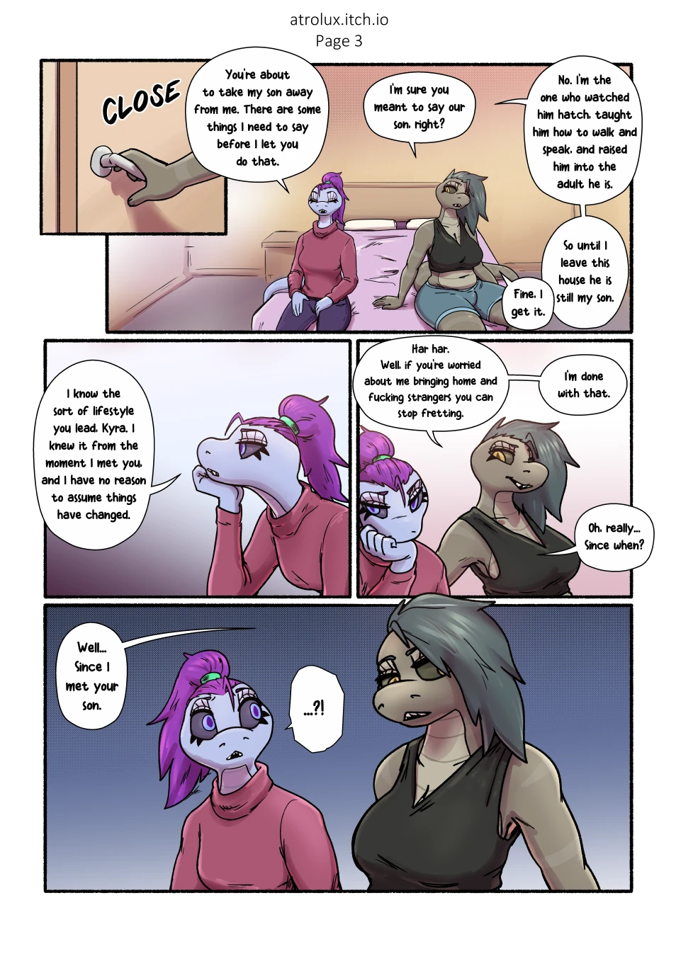 Shedding Inhibitions - Chapter 4: Moving Arrangements — page 4