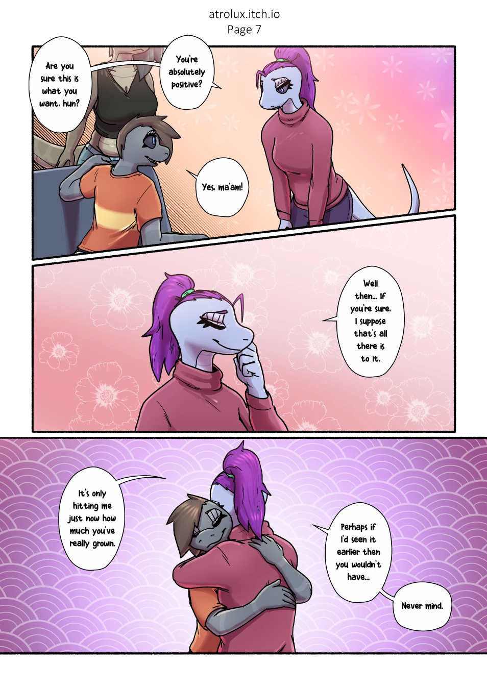 Shedding Inhibitions - Chapter 4: Moving Arrangements — page 8