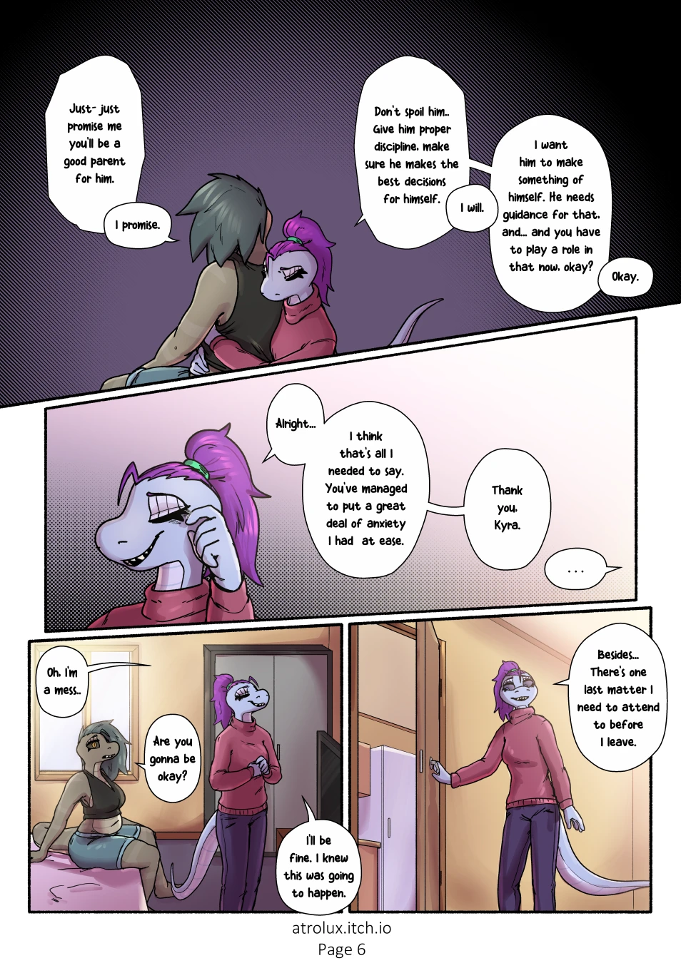 Shedding Inhibitions - Chapter 4: Moving Arrangements — page 7