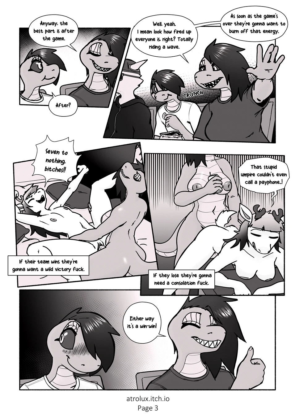 Shedding Inhibitions - Chapter 5: Expert Bat Handling — page 3