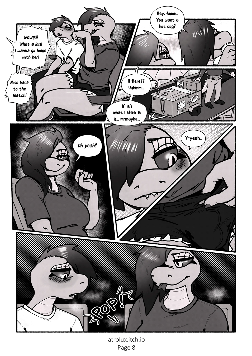 Shedding Inhibitions - Chapter 5: Expert Bat Handling — page 8