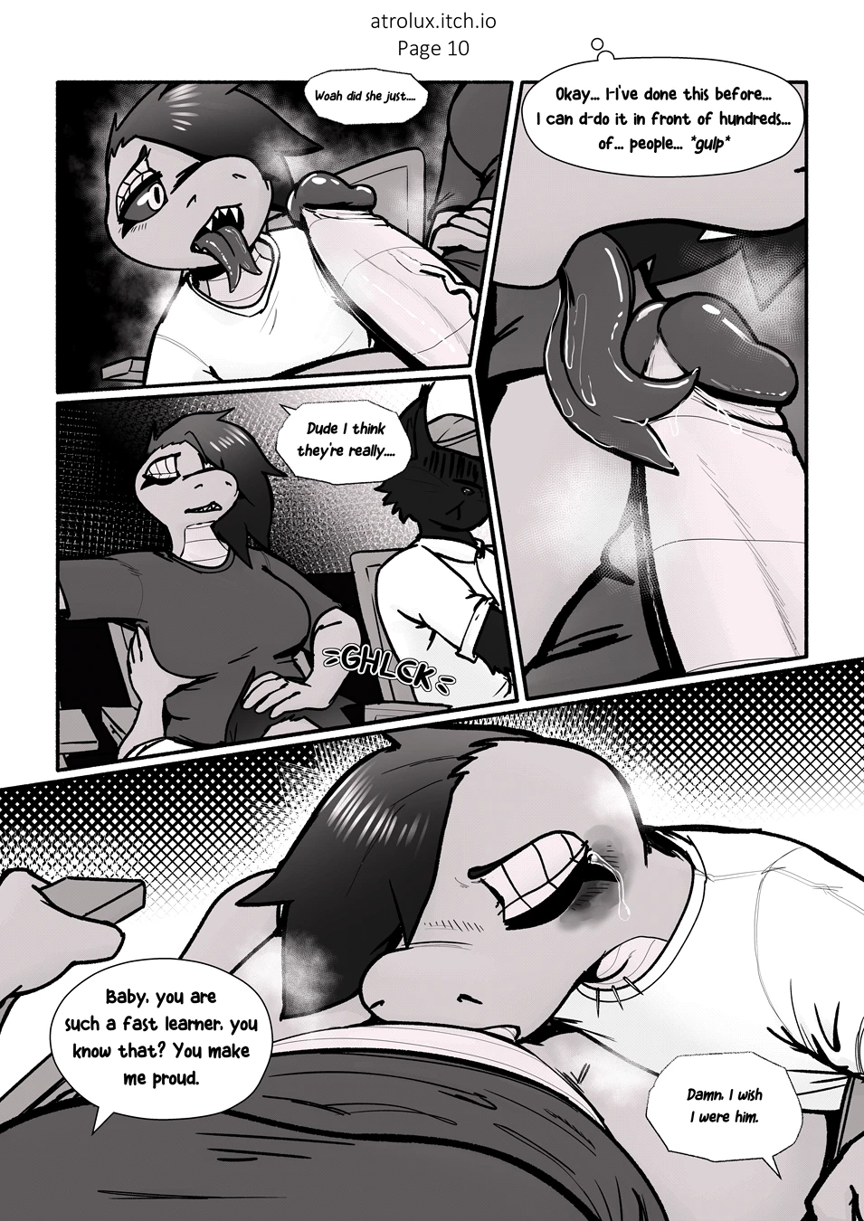 Shedding Inhibitions - Chapter 5: Expert Bat Handling — page 10