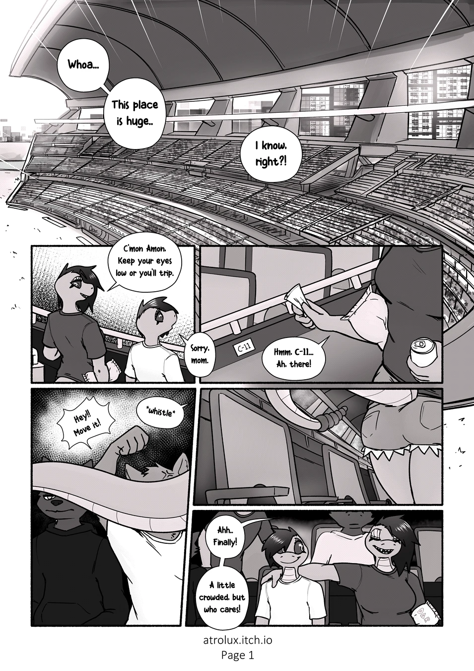 Shedding Inhibitions - Chapter 5: Expert Bat Handling — page 1