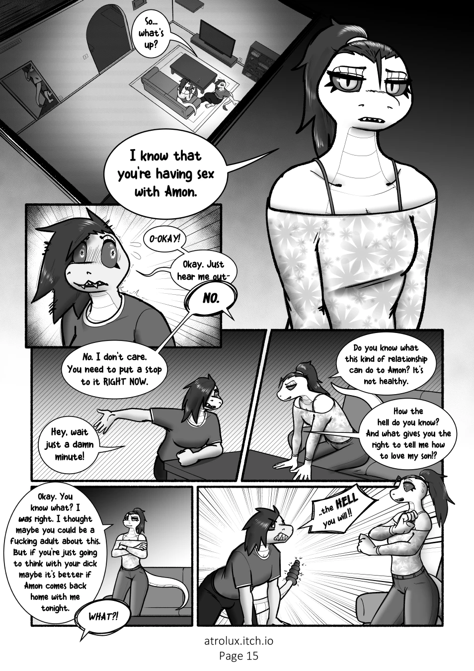 Shedding Inhibitions - Chapter 6: Feigned Innocence — page 17