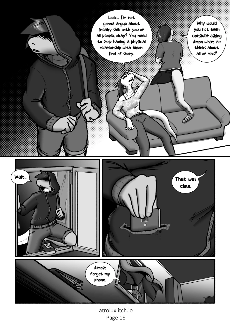 Shedding Inhibitions - Chapter 6: Feigned Innocence — page 20
