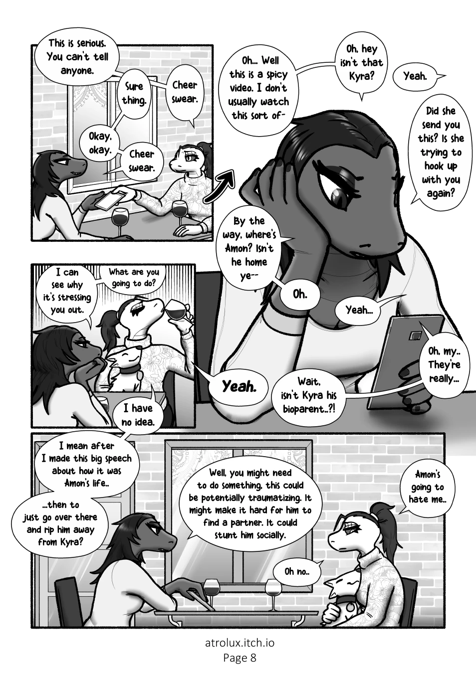 Shedding Inhibitions - Chapter 6: Feigned Innocence — page 10