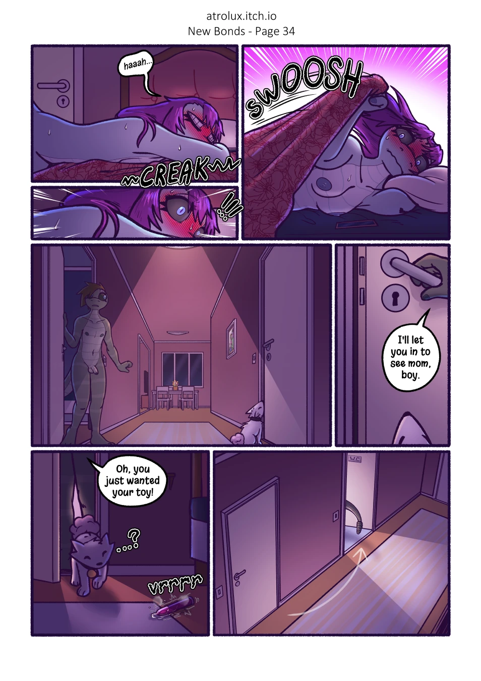 Shedding Inhibitions - Chapter 8: New Bonds — page 35