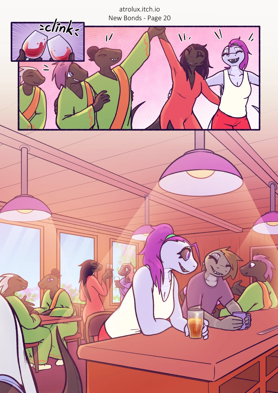 Shedding Inhibitions - Chapter 8: New Bonds — page 21