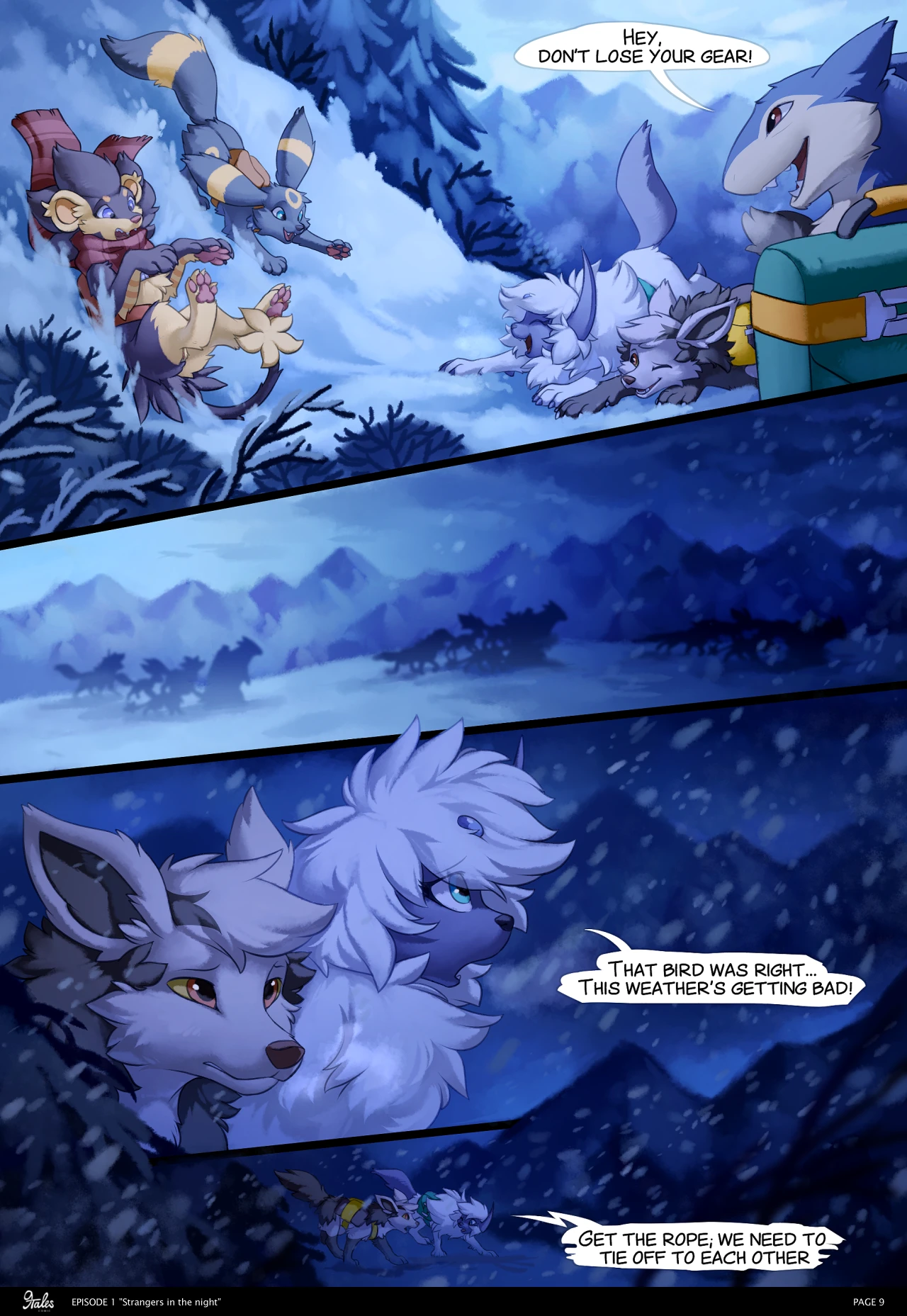 9Tales: Episode 1 - Strangers in the Night — page 9
