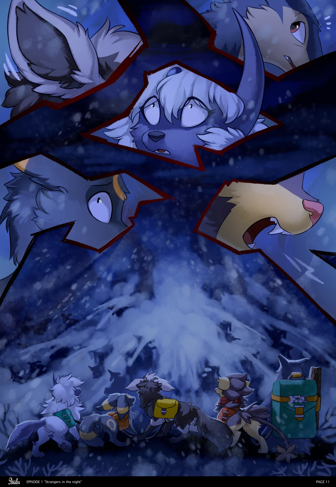 9Tales: Episode 1 - Strangers in the Night — page 11