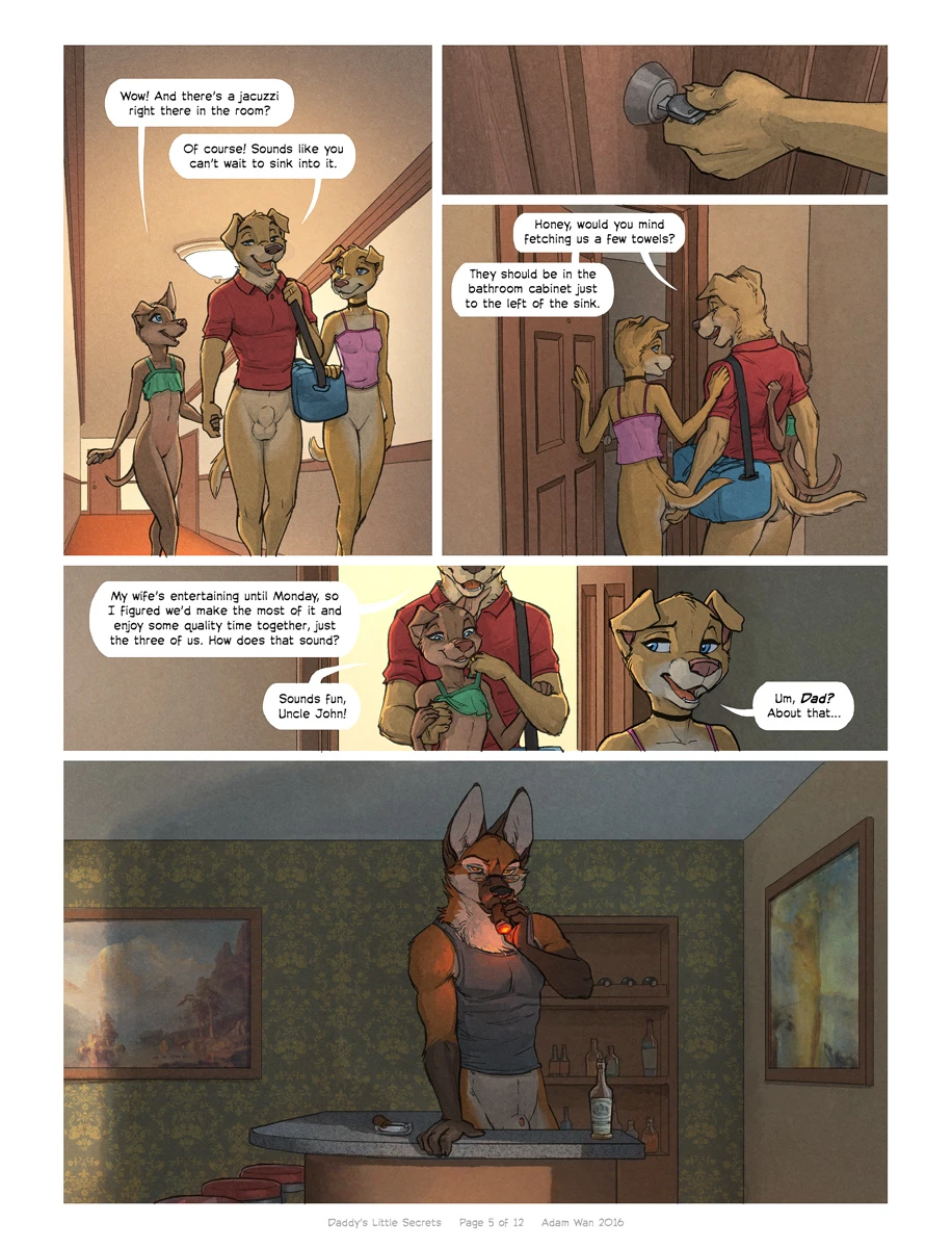 Daddy's Little Secrets — page 5