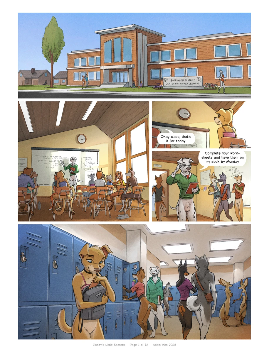 Daddy's Little Secrets — page 1