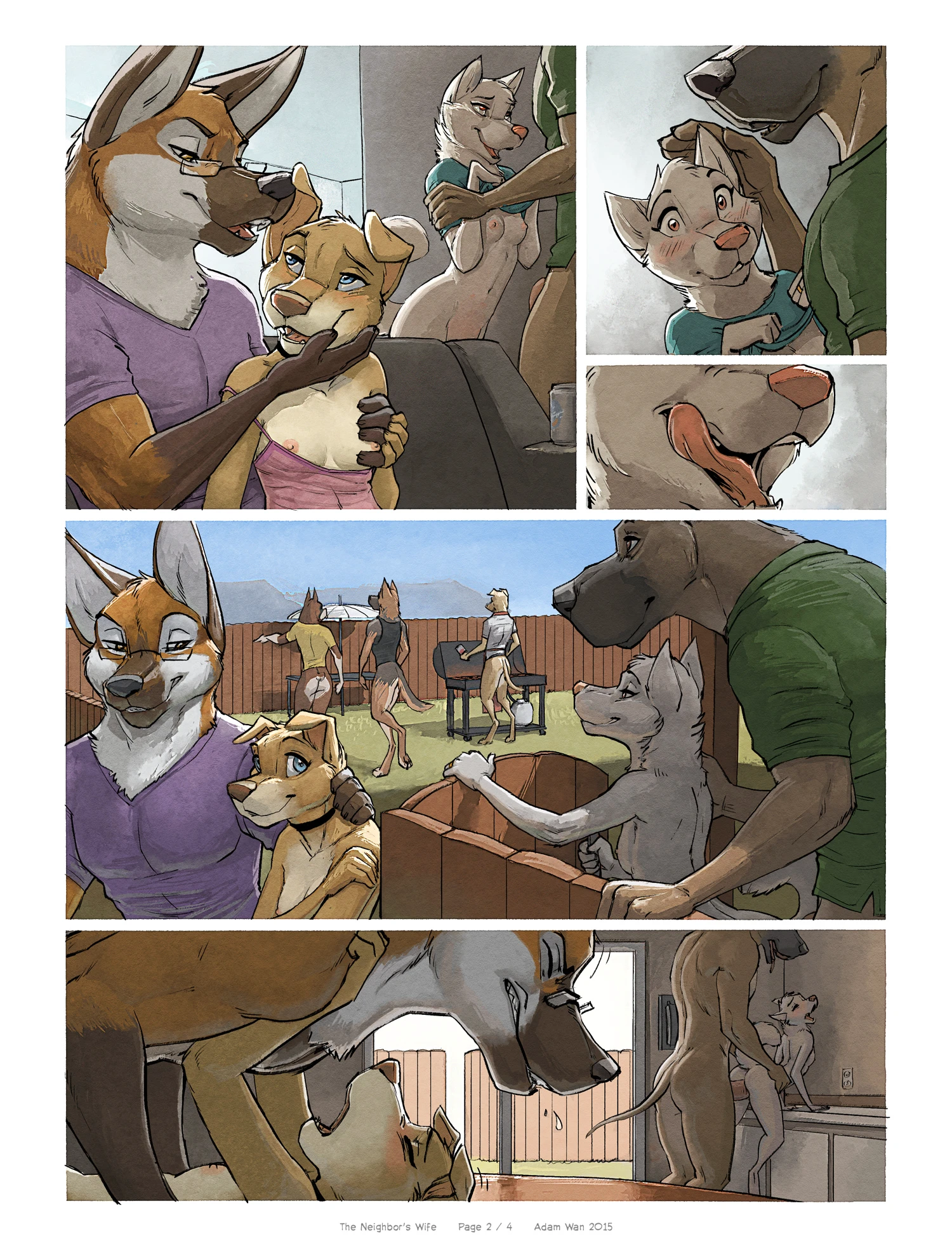The Neighbor's Wife — page 1