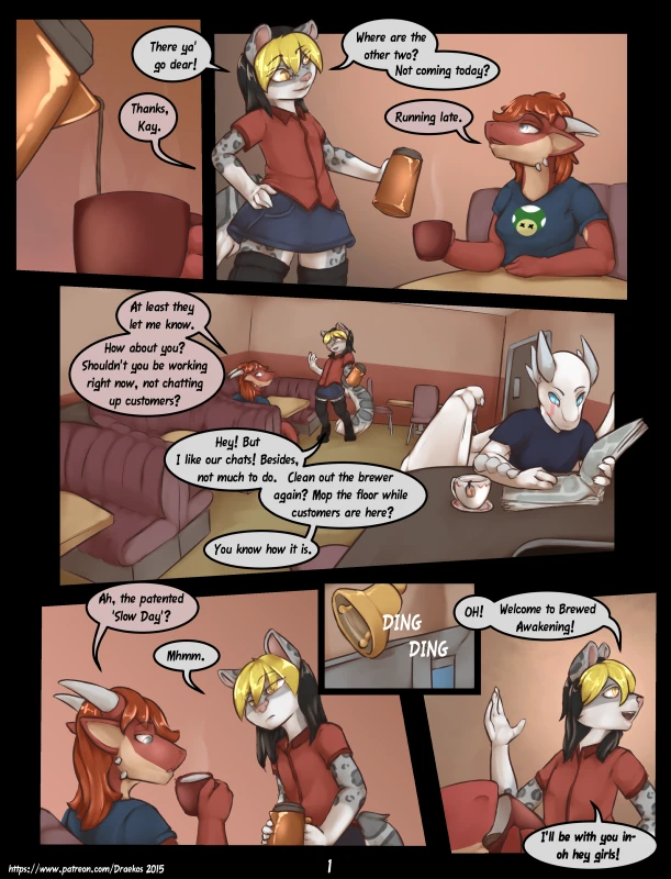 Hot Coffee — page 1