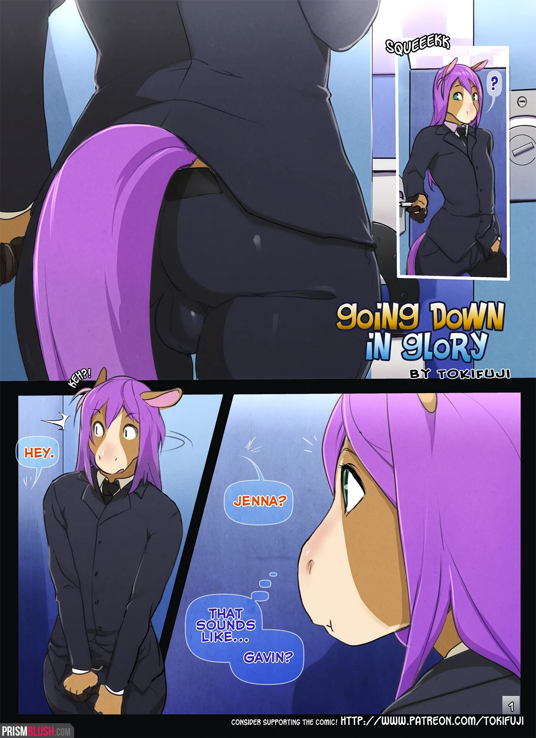 Going Down in Glory Part 1 cover