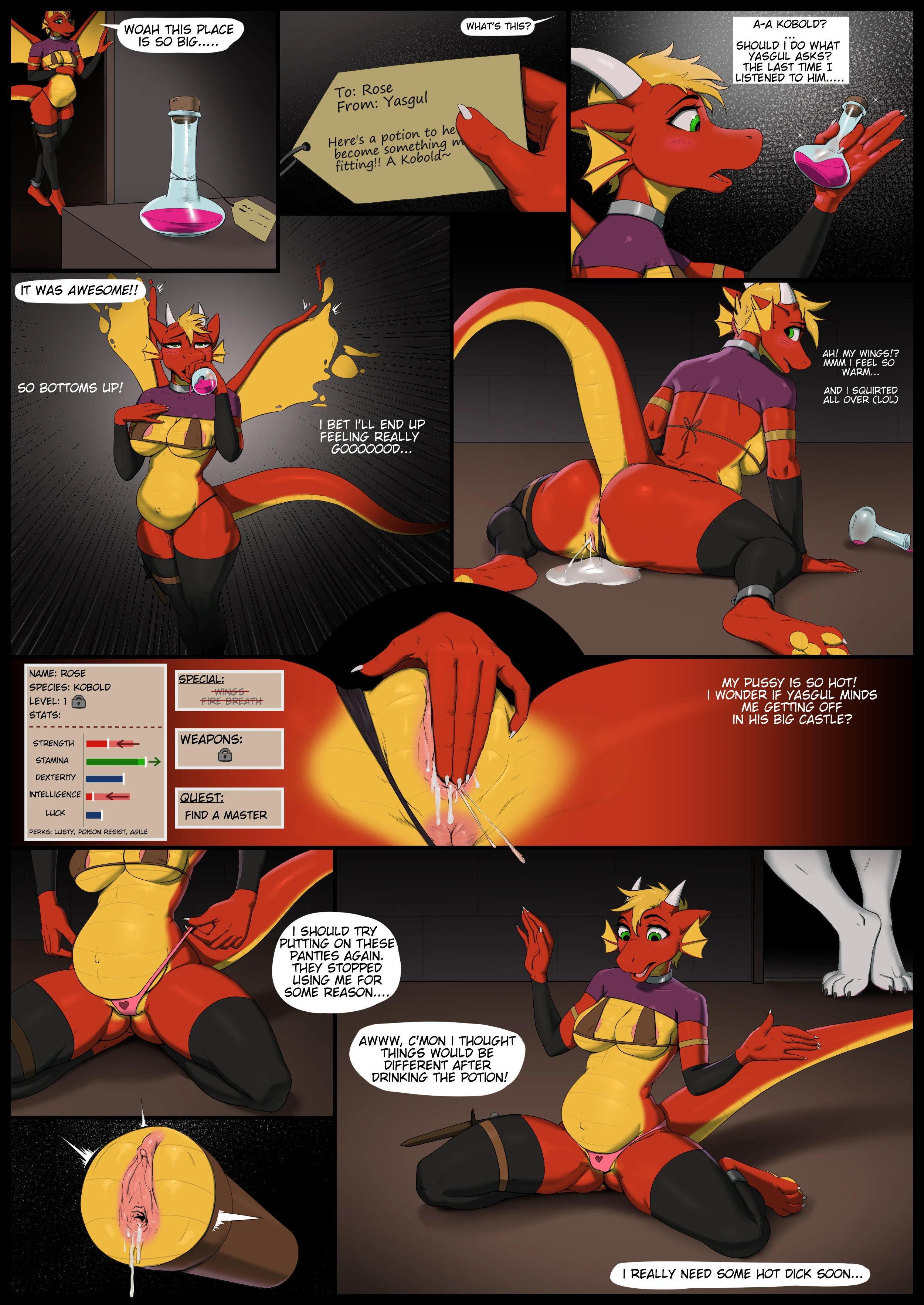 Lizrova and the Cursed Panties — page 3