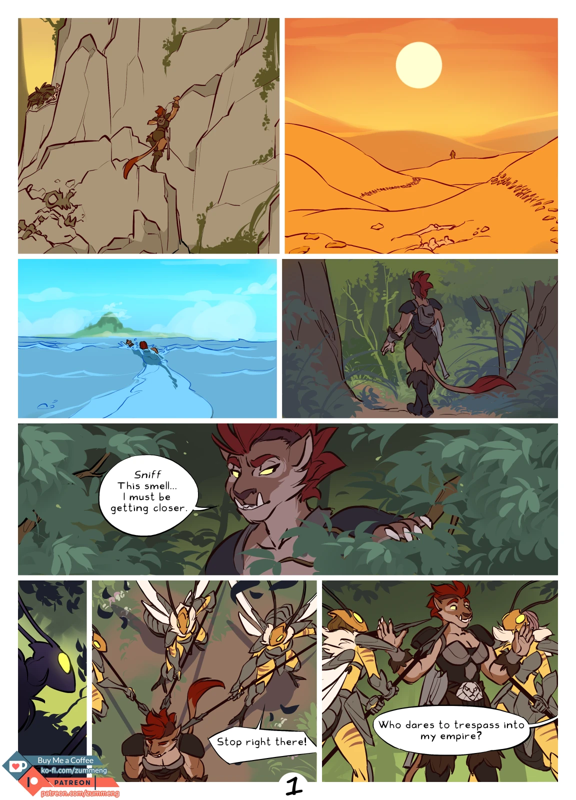 Royal Honey — page 1