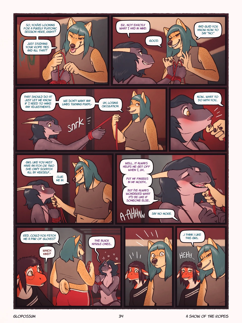A Show of the Ropes — page 33