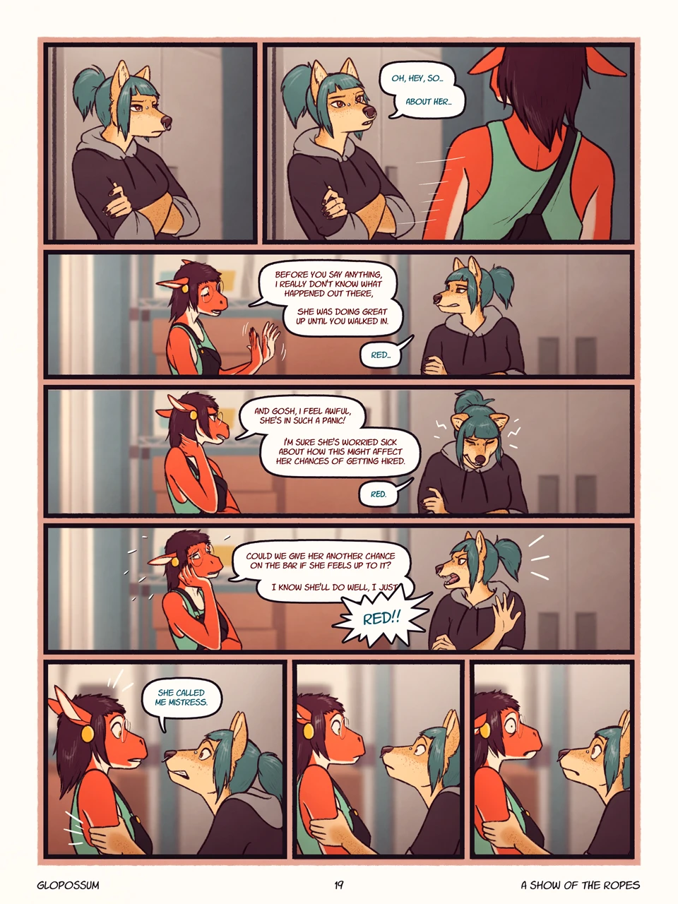 A Show of the Ropes — page 18