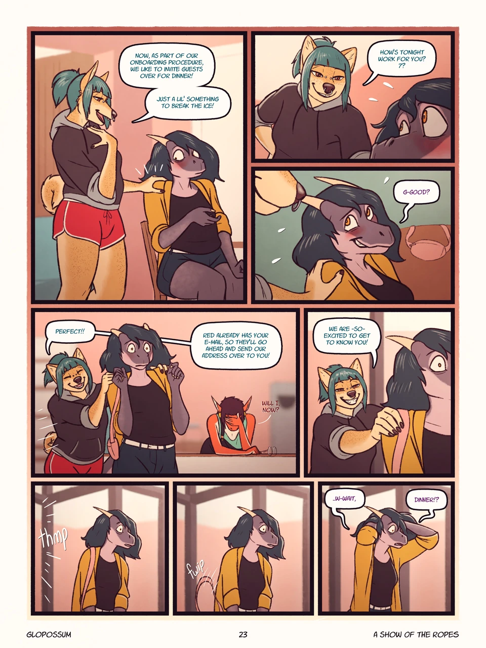 A Show of the Ropes — page 22