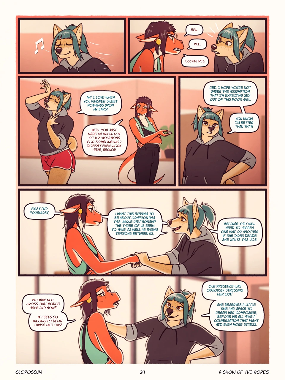A Show of the Ropes — page 23