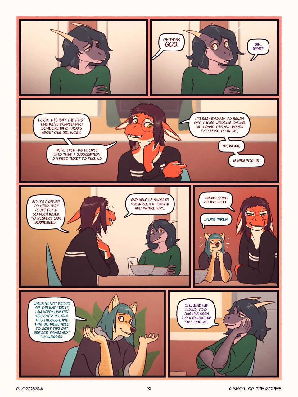 A Show of the Ropes — page 30