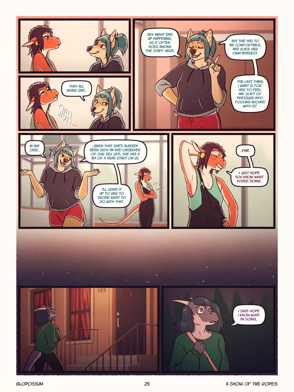 A Show of the Ropes — page 24