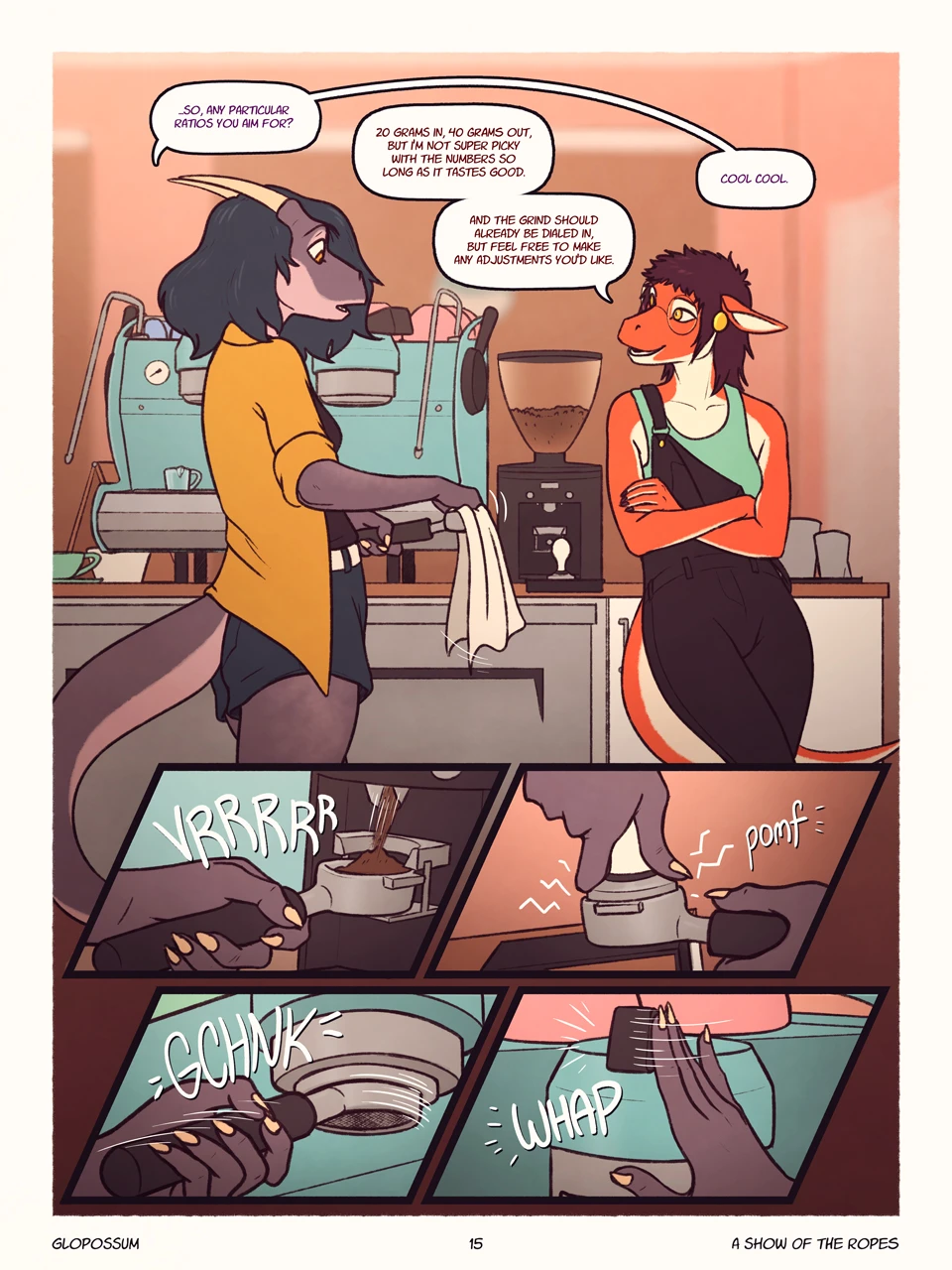 A Show of the Ropes — page 14