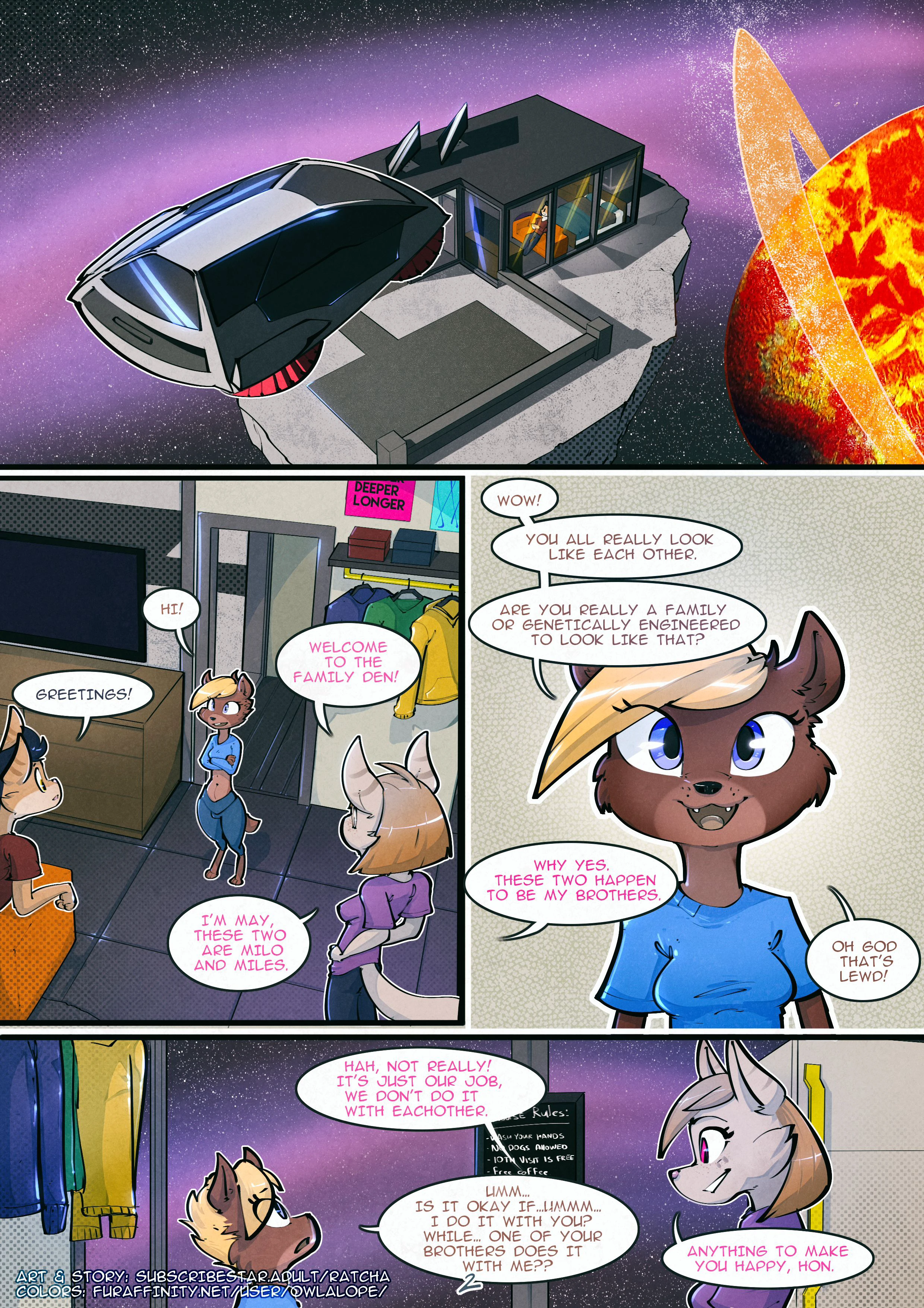 Borderline #3 — page 1