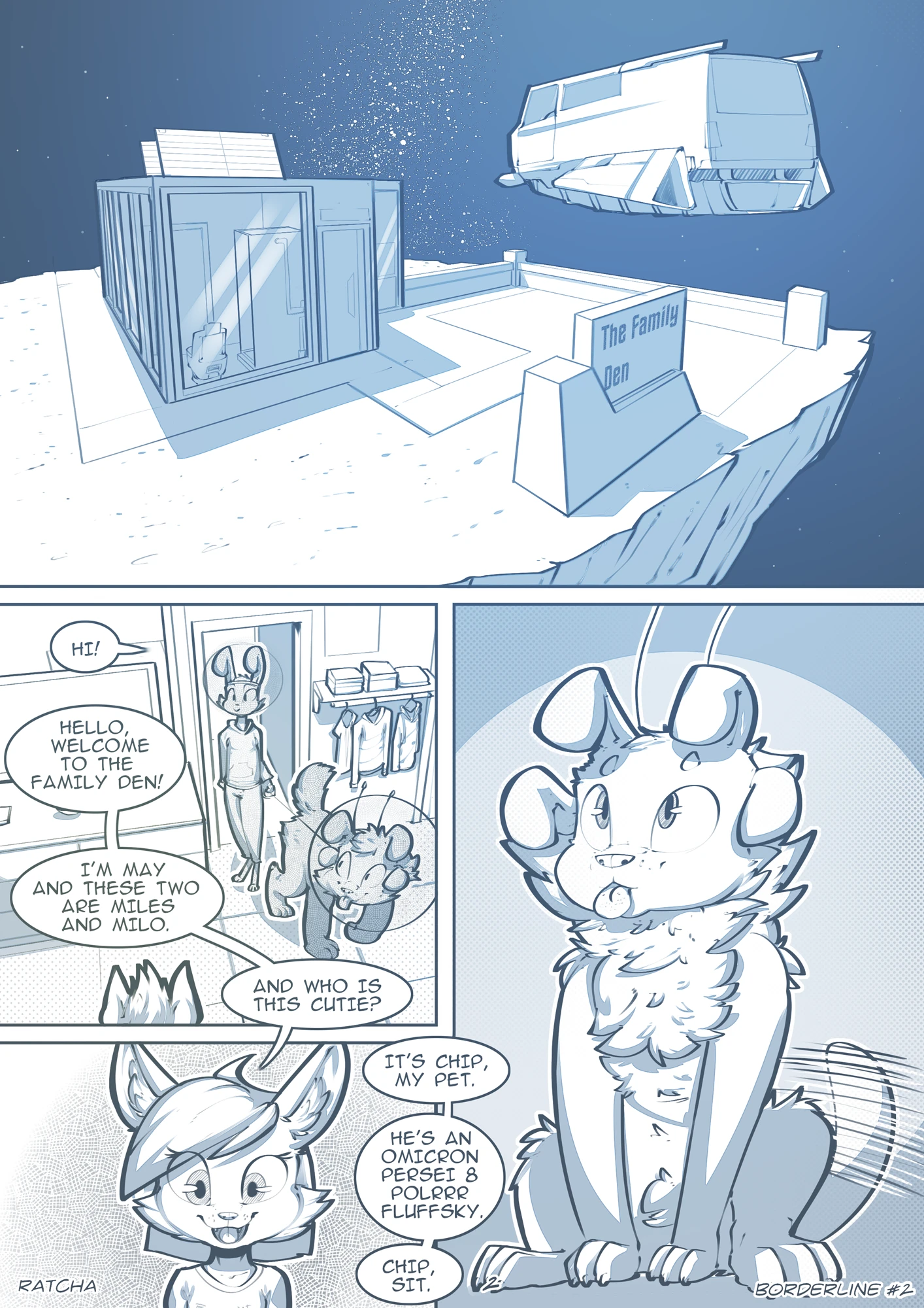 Borderline #2 — page 1