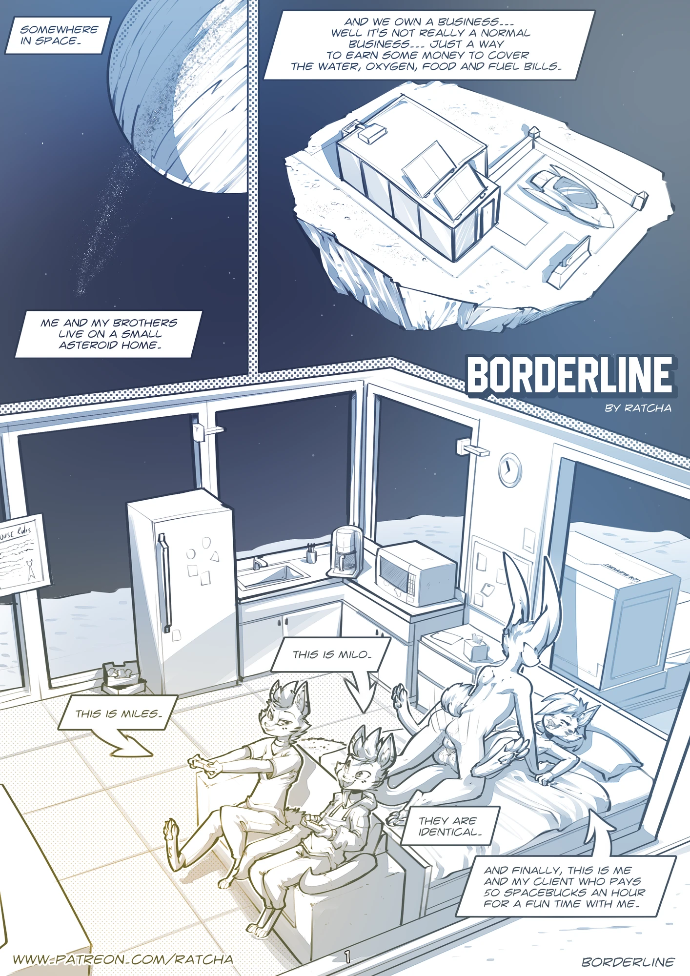 Borderline #1 cover