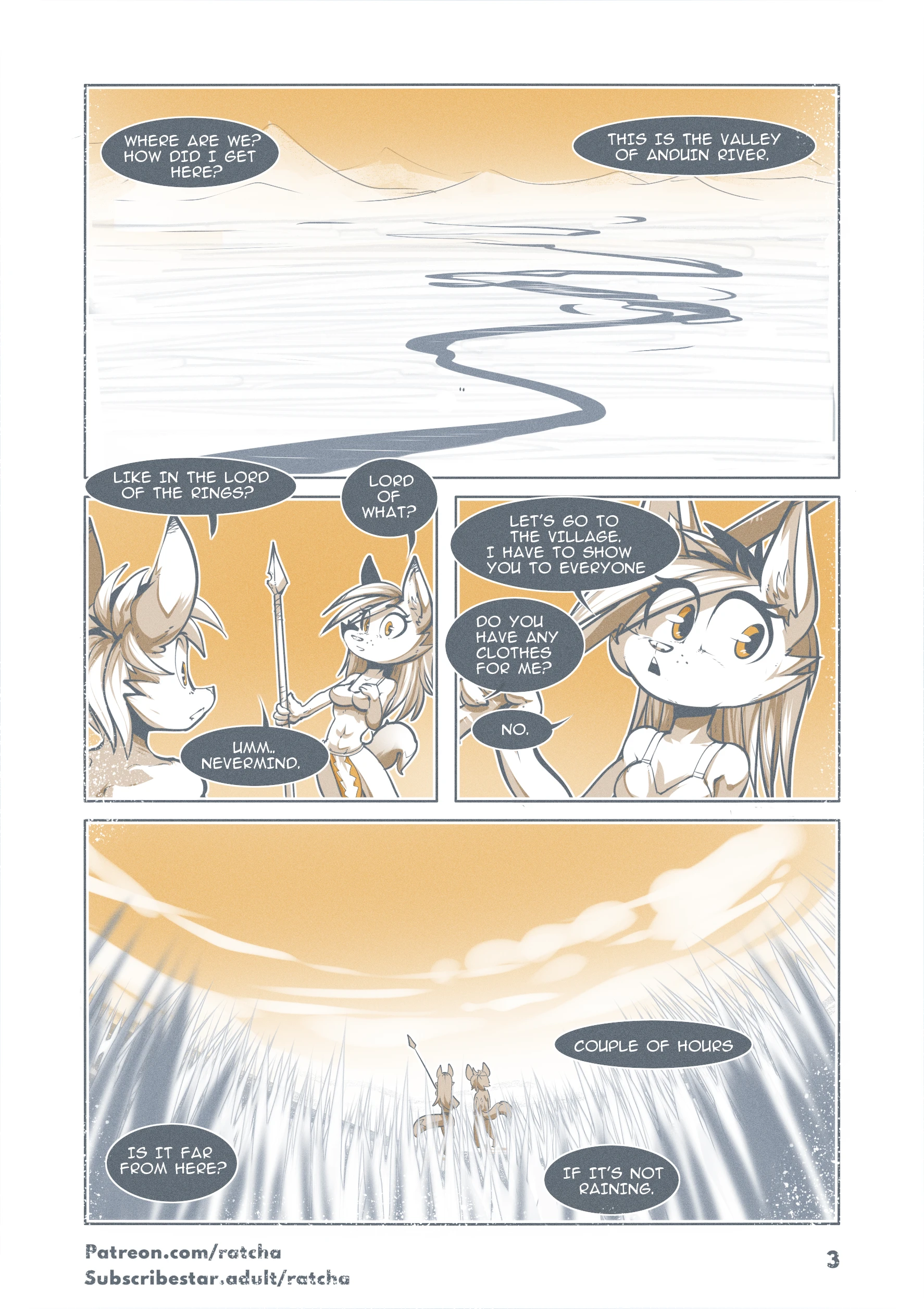 Reincarnated in Another World as a Furry Fox — page 2