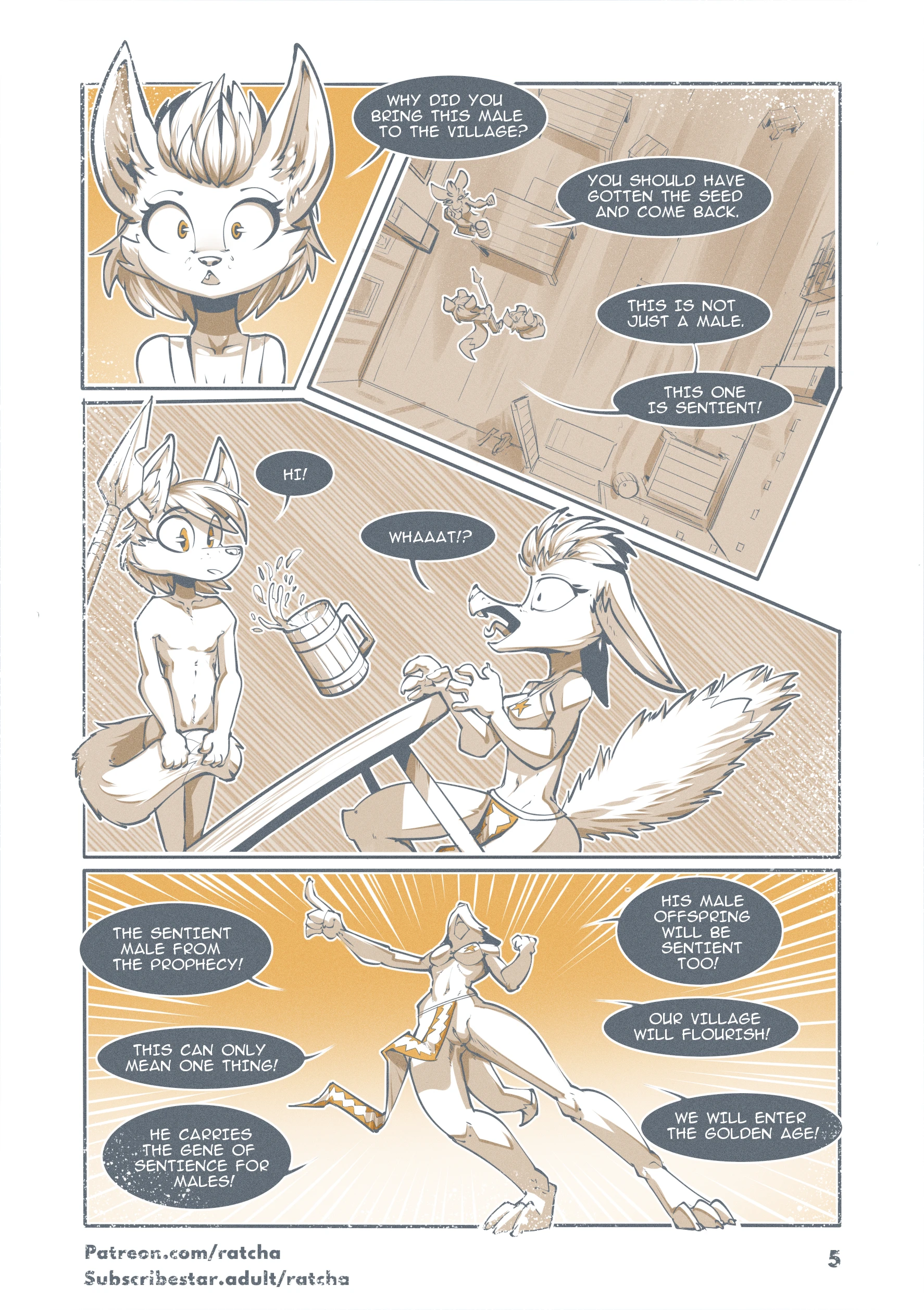 Reincarnated in Another World as a Furry Fox — page 4