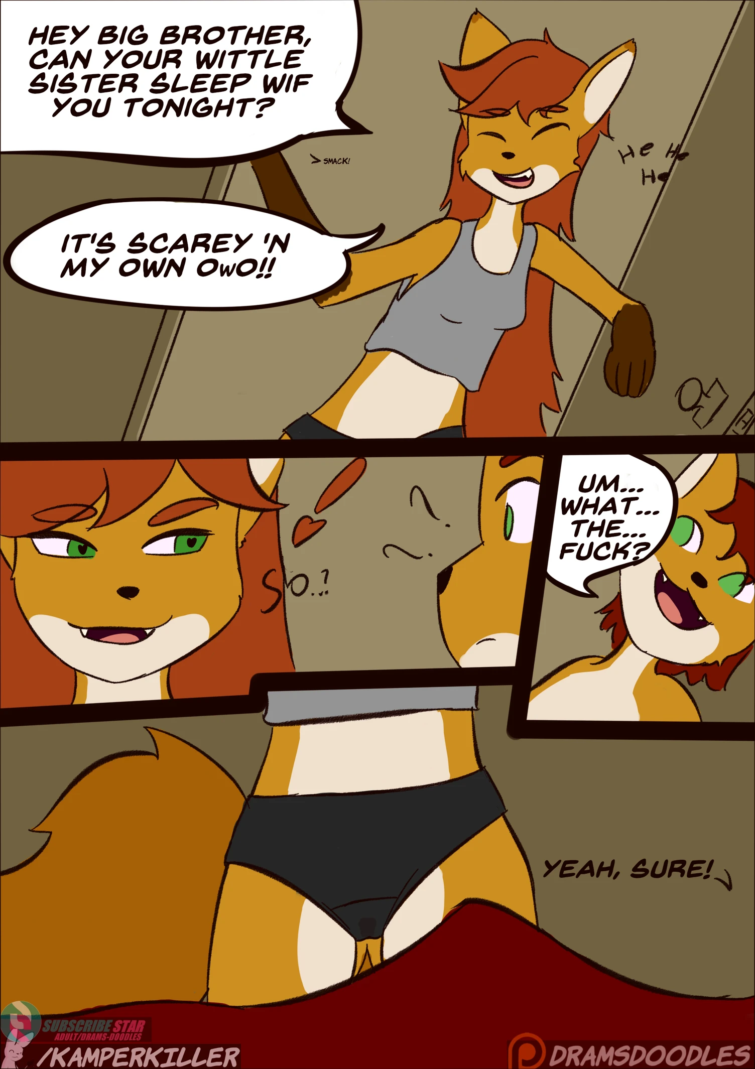 Yet To Be Named Brother and Sister Incest Comic — page 18