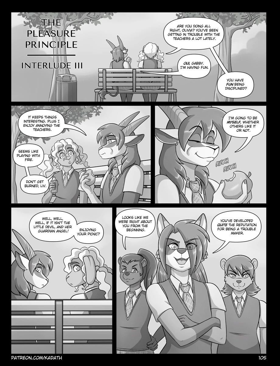  The Pleasure Principle — page 110
