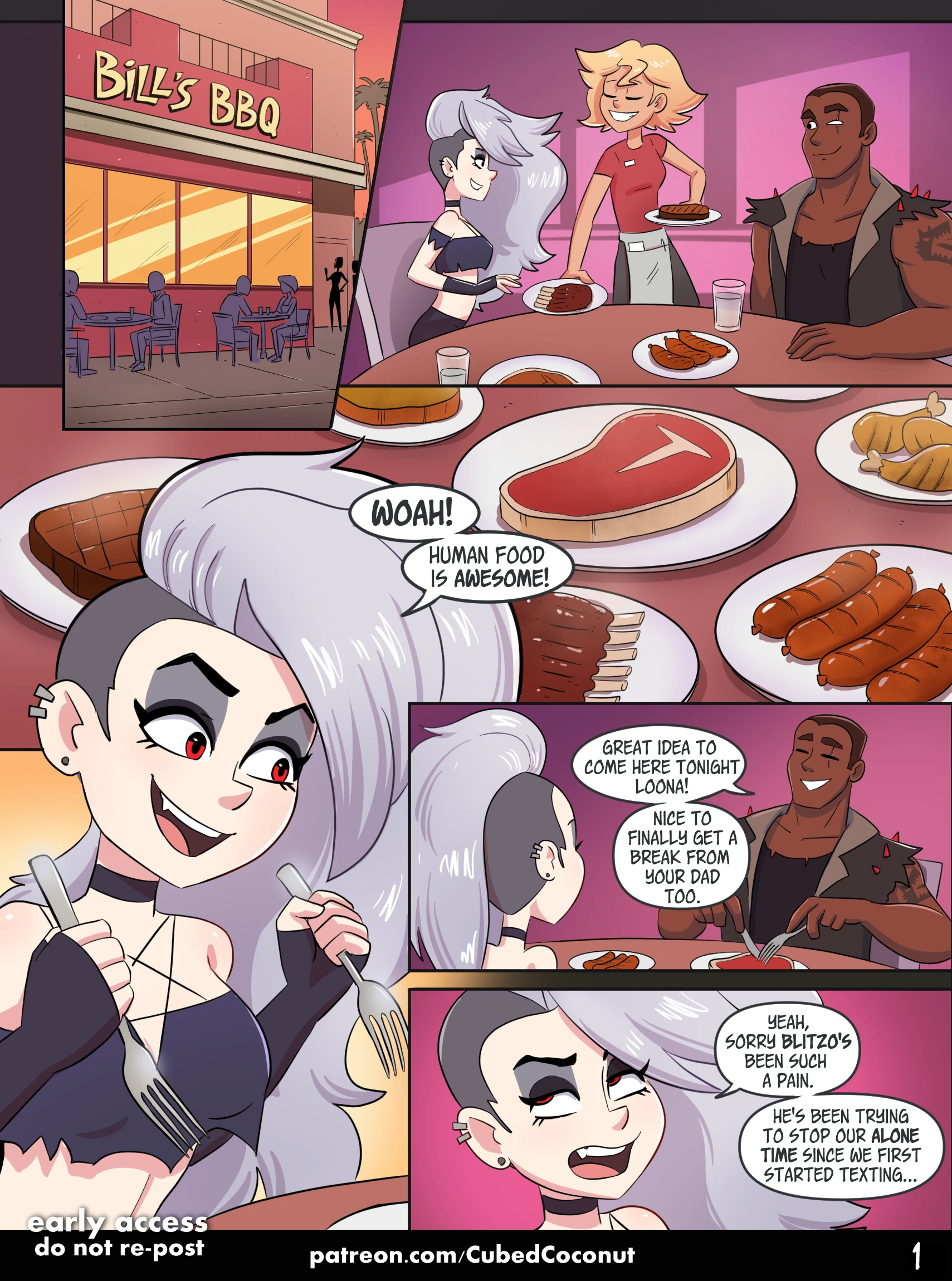 Shifting Love — page 1