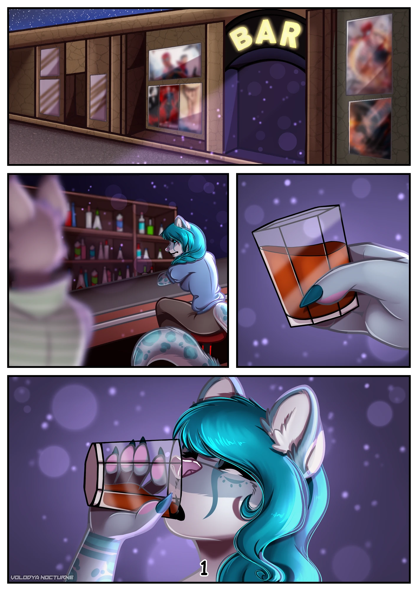 The Purrfect Night — page 1