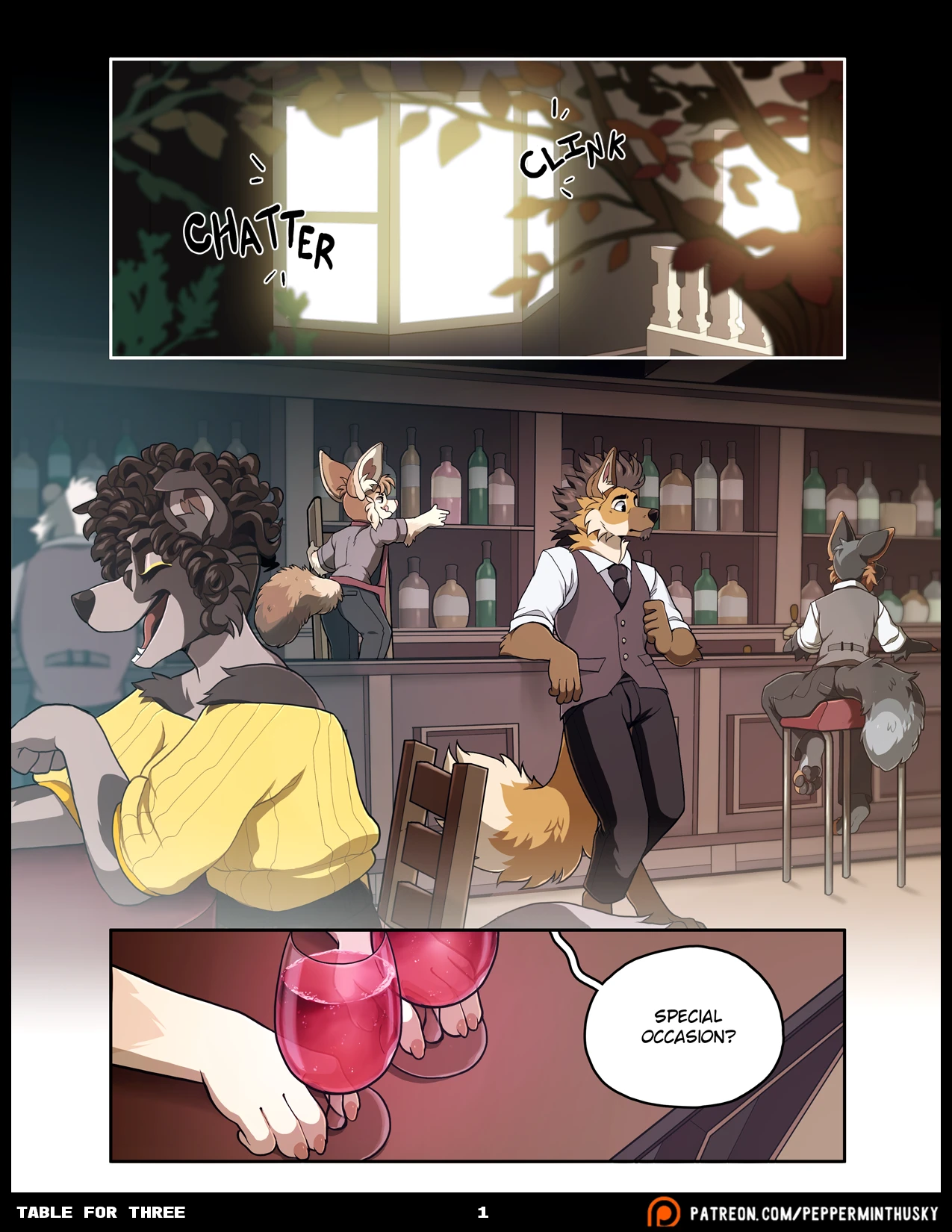 Table for Three: Remix — page 1