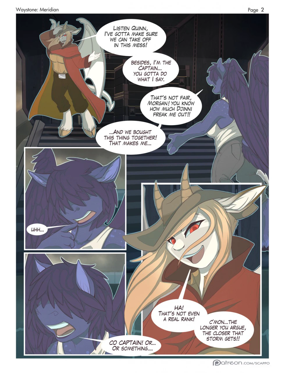 Waystone: Meridian — page 1