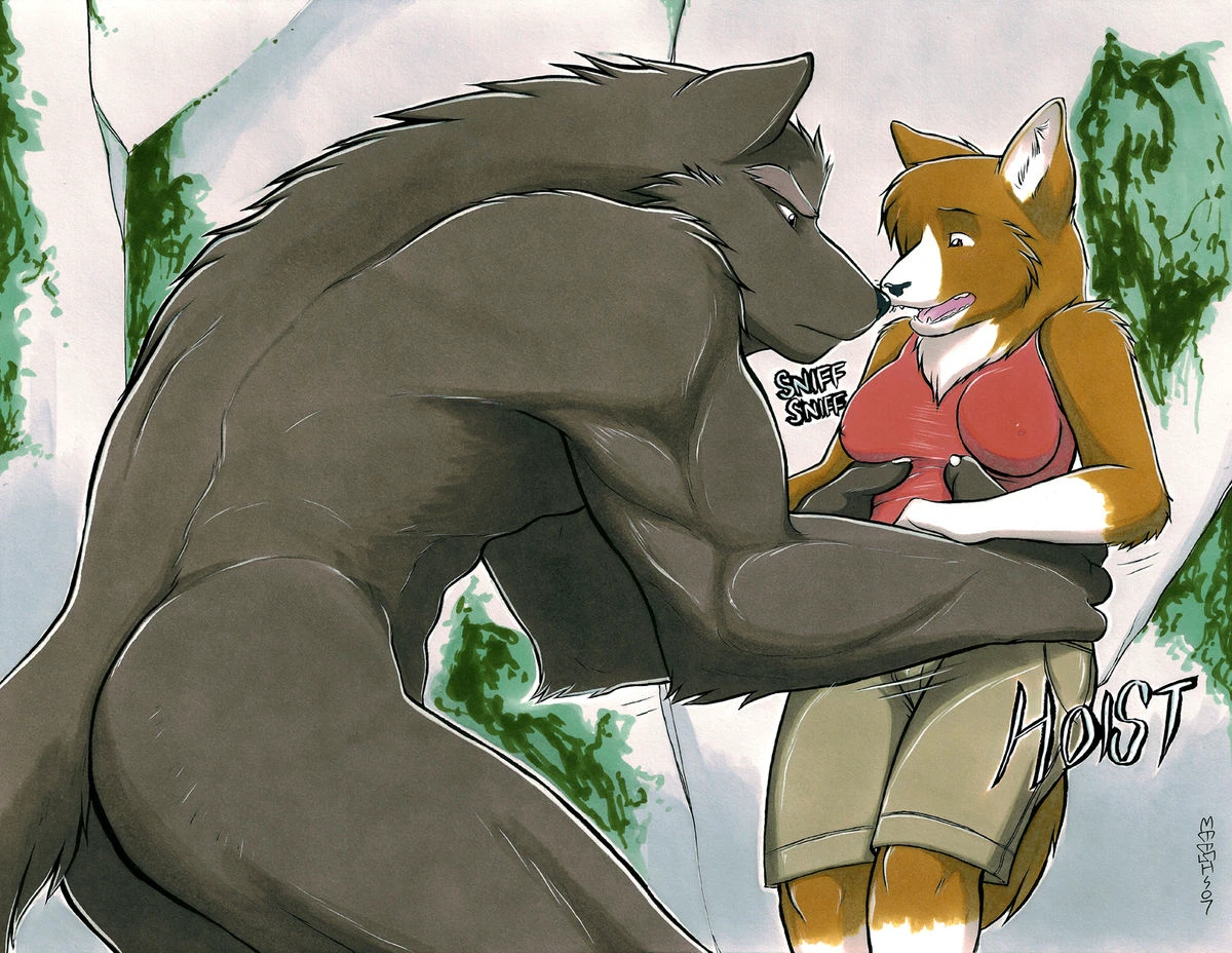 The Werewolf and the Corgi — page 1